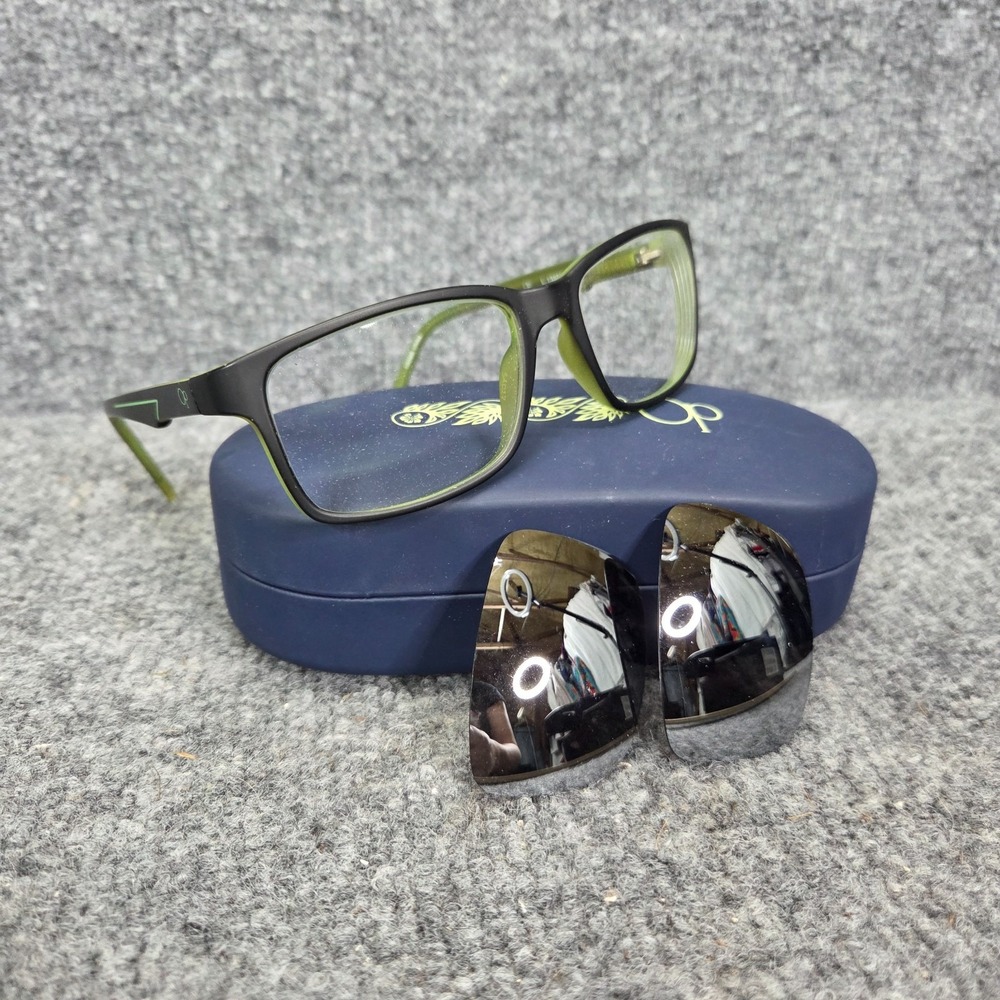 Ocean Pacific Op. Designer Sunglasses CV Blasted Black Laminate 54-17-L135 Black